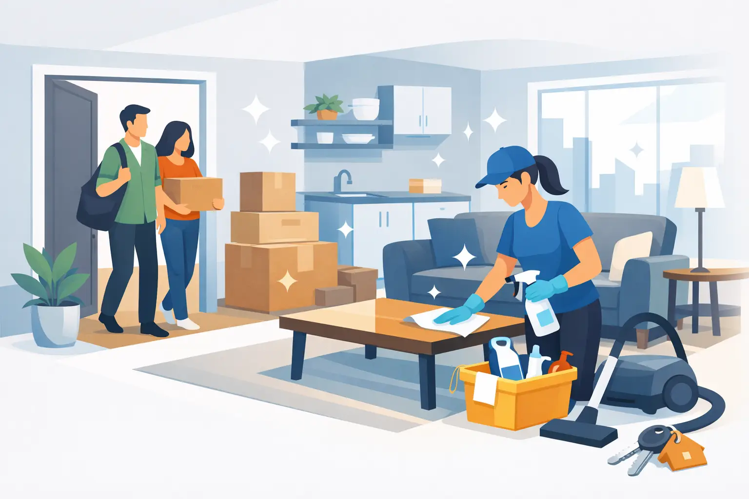 Move-In Cleaning That Sets Tenants Up